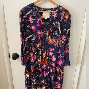Maeve for Anthropologie Drop waist dress